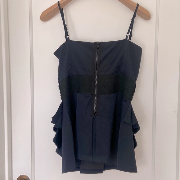 Italian Navy Corset Bustier - Picture 4 of 6